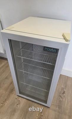 Polar Refrigeration Glass Door Display Fridge- Drinks Fridge Used