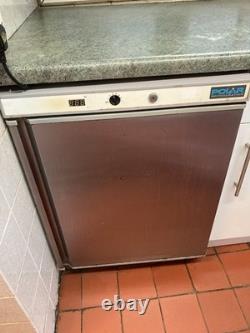 Polar Stainless Steel Undercounter Refrigerator Fridge 1 Door
