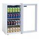 Polar Under Counter Display Fridge In White Finish With 1 Door Painted Steel