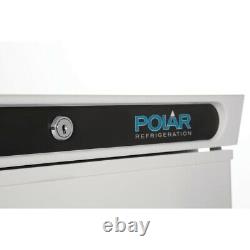 Polar Under Counter Fridge White 150 L Commercial Restaurant Cafe