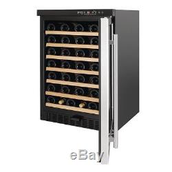 Polar Undercounter Stainless Steel Wine Cooler 54 Bottle Chiller Touch Pad