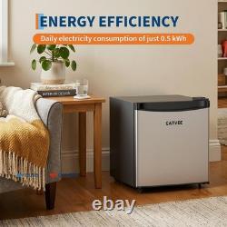 Portable Mini Fridge 45L Under Counter Fridge With 5 Level Adjustable Thermostat