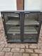 Quest Double Door Commercial Bottle Cooler Under Counter Bar Fridge Working