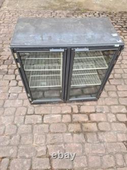 Quest Double Door Commercial Bottle Cooler Under Counter Bar Fridge Working
