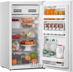 RCD93WH2E Under Counter Fridge, 93L Small Fridge with Cooler Box, Light