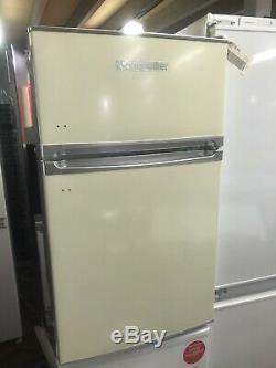 RETRO MONTPELLIER MAB2031C Undercounter Fridge Freezer Cream Ice Box A+ Beige 90