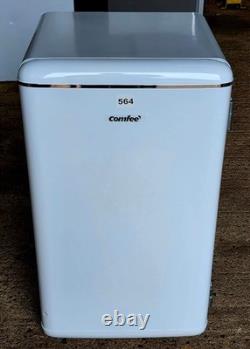 Retro Look Undercounter Fridge COMFEE' RCD93WH2UKRT White with Small Ice Box