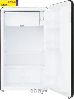 Retro Undercounter Freestanding Fridge 93 Litre Capacity, Features an Adjustable