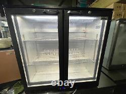 Rhino Commercial Double Door Under Counter Fridge-chiller/bar Cooler-used