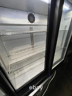 Rhino Commercial Double Door Under Counter Fridge-chiller/bar Cooler-used