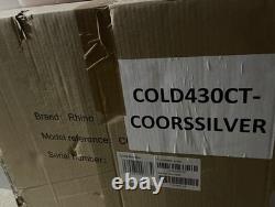 Rhino Silver Under Counter Beer Fridge Coors Branded New
