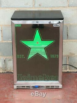 Rhino Single Door Drinks Display / Under Counter Bar Froster / Glass Freezer LED