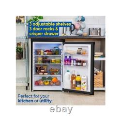 Russell Hobbs 127 Litre Freestanding Under Counter Fridge Black RH85UCLF552E1B