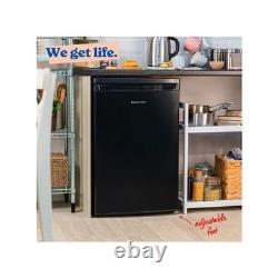 Russell Hobbs 127 Litre Freestanding Under Counter Fridge Black RH85UCLF552E1B