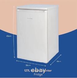 Russell Hobbs 127 Litre Freestanding Under Counter Fridge White RH85UCLF552E1W