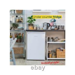Russell Hobbs 127 Litre Freestanding Under Counter Fridge White RH85UCLF552E1W