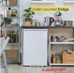 Russell Hobbs 127 Litre Freestanding Under Counter Fridge White RH85UCLF552E1W