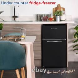 Russell Hobbs MDA RH85UCFF482E1B 48cm Free Standing Fridge Freezer Black E