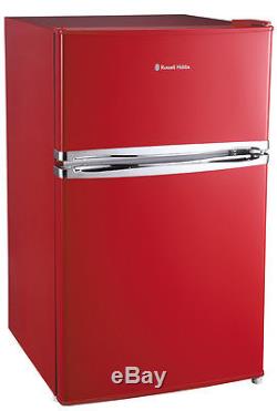 Russell Hobbs RHUCFF50R 50cm Wide Red Under Counter Fridge Freezer