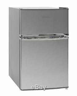 Russell Hobbs RHUCFF50SS Stainless Steel Under Counter Fridge Freezer, Grade C