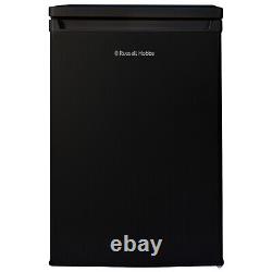 Russell Hobbs Undercounter Fridge 127L Freestanding Black Larder RH85UCLF552E1B