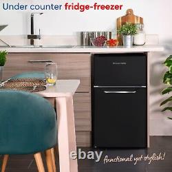 Russell Hobbs Undercounter Fridge Freezer Black 85L 48cm Wide RH85UCFF482E1B