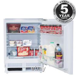 SIA 136L Built In White Integrated Under Counter Fridge RFU101