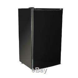 SIA AMZLFS01BL Black Free Standing Under Counter Larder Fridge A+ Energy Rating