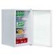 Sia Dc1wh 118l Under Counter Drinks Fridge, Beer And Wine Cooler With Glass Door