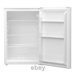 SIA Freestanding Under Counter Larder Fridge White 110L Reversible door SLF55WH