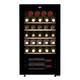 Sia Hswc90bl/g Freestanding 90l, 34 Bottle Wine Cooler Chiller In Black Graded