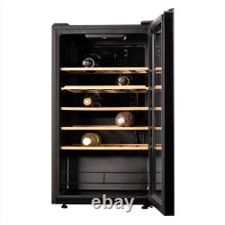 SIA HSWC90BL/G Freestanding 90L, 34 Bottle Wine Cooler Chiller in Black GRADED