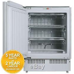 SIA Integrated Under counter Larder Fridge & Freezer Twin Pack A+