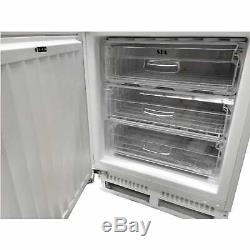 SIA Integrated Under counter Larder Fridge & Freezer Twin Pack A+