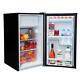 Sia Lfibl 48cm Black Free Standing Under Counter Fridge With Ice Box A+ Rated
