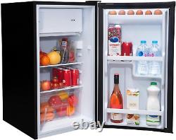 SIA LFIBL 83L Black Freestanding Under Counter Fridge with 3 Ice Box, E Rated