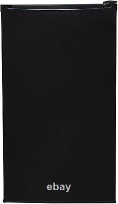 SIA LFIBL 83L Black Freestanding Under Counter Fridge with 3 Ice Box, E Rated