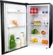 Sia Lfs01bl-amz1 Black Under Counter Fridge, 91l Capacity, 48cm Wide, Larder, E