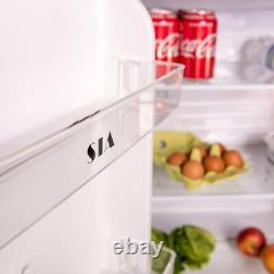 SIA LFS01BL-AMZ1 Black Under Counter Fridge, 91L Capacity, 48cm Wide, Larder, E