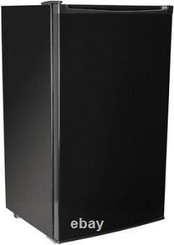SIA LFS01BL-AMZ1 Black Under Counter Fridge, 91L Capacity, 48cm Wide, Larder, E