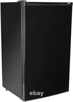 SIA LFS01BL-AMZ1 Black Under Counter Fridge, 91L Capacity, 48cm Wide, Larder, E
