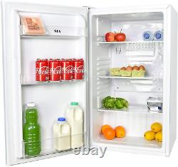 SIA LFS01WH 48Cm White Freestanding 91L under Counter Larder Fridge