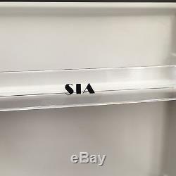 SIA LFS01WH 49cm Free Standing Under Counter Larder Fridge In White A+ Rating