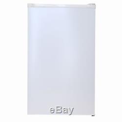 SIA LFSI01WH 49cm Free Standing Under Counter Fridge In White With Ice Box