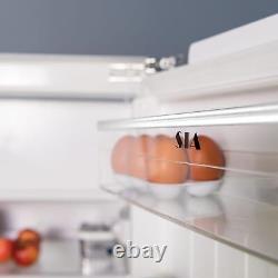 SIA RFU102 Built In White Built In Integrated Under Counter Fridge With Ice Box