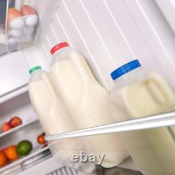 SIA RFU102 Built In White Built In Integrated Under Counter Fridge With Ice Box