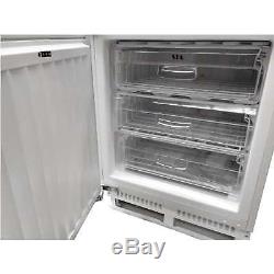 SIA RFU103 60cm 102L White Integrated Under Counter 3 Drawer Freezer A+ Rating