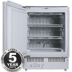 SIA RFU103 White Integrated 102 Litres Capacity Under Counter Freezer