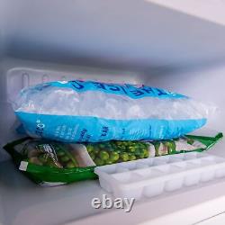 SIA UFF01SS/E 88L Silver/Grey Freestanding Under Counter 2 Door Fridge Freezer