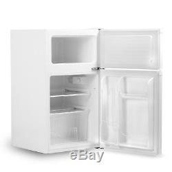 SIA UFF01WH 92L Freestanding White Under Counter 2 Door Fridge Freezer A+ Energy